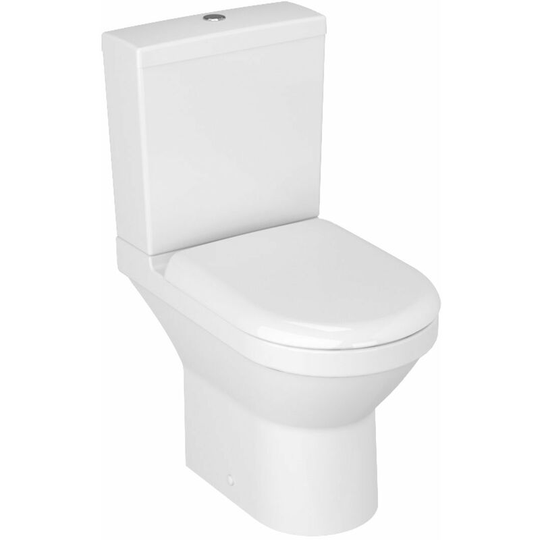 Vitra S50 Compact Close Coupled Toilet Push Button Cistern - Soft Close Seat