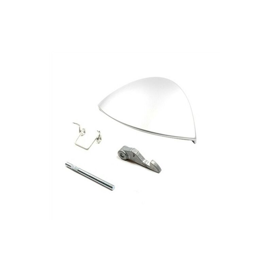 Indesit washing door handle kit silver eq/2 C00076583 - Silver
