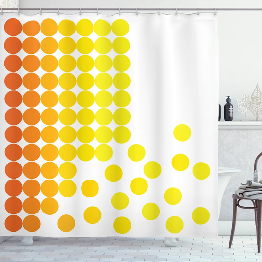 Benjermin Polyester Shower Curtain Set