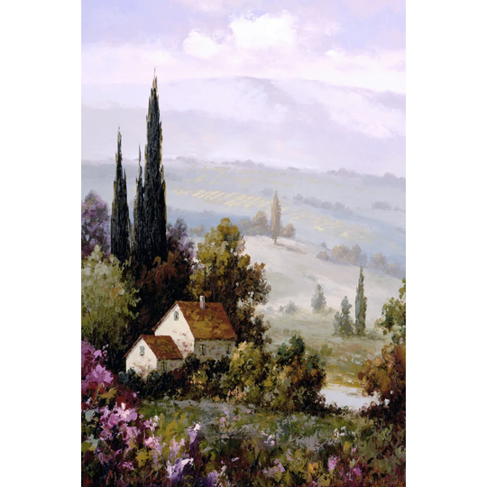 Country Comfort II by Charles Gaul - Wrapped Canvas Painting