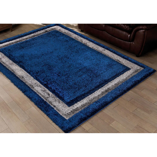 Yonah Shaggy Blue Rug