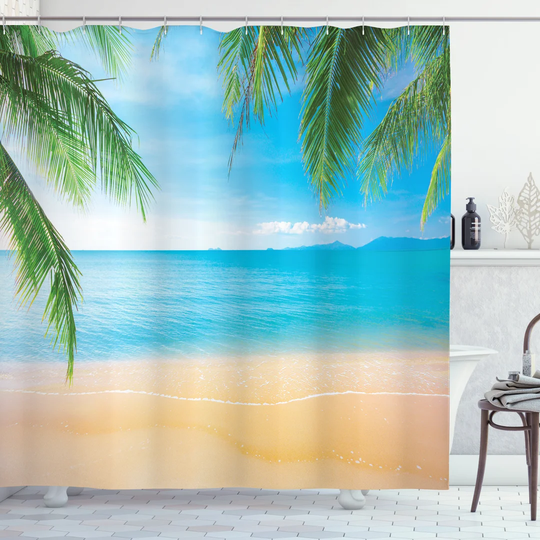 Araseli Polyester Shower Curtain Set