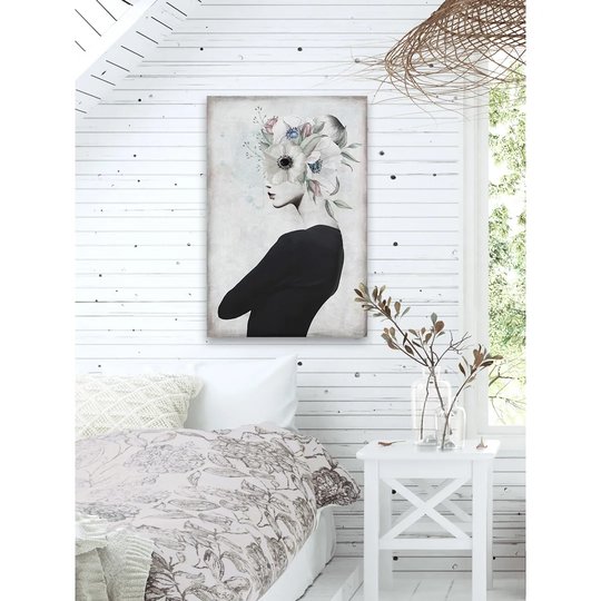 Confidently Beautiful - Wrapped Canvas Painting Print