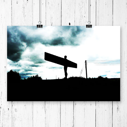 'Angel of the North Newcastle' Graphic Art