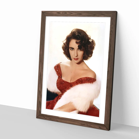 'Elizabeth Taylor 2' Framed Photographic Print