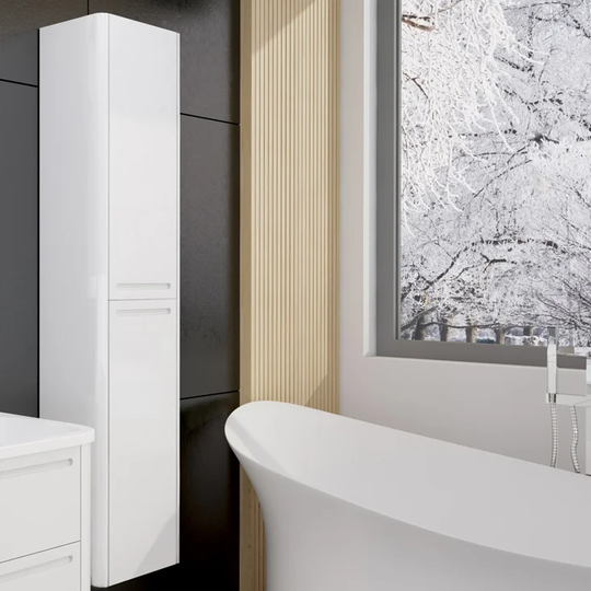 Kaelyn 172 x 40cm Wall Mounted Tall Bathroom Cabinet