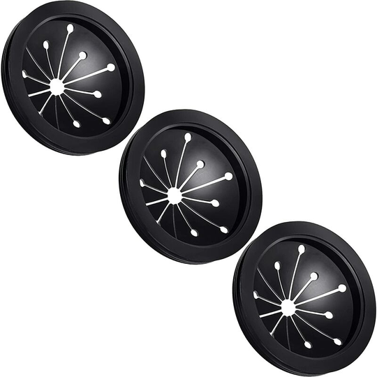 3 pcs Garbage Disposal Splash Guards Sink Baffle Disposal Replacement Multi-function Drain Plugs food Waste Disposer Accessories for Whirlaway, Waste