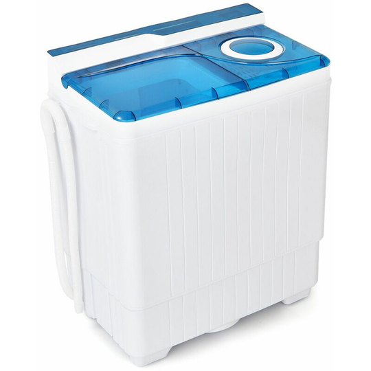 6.5kg Twin Tub Washing Machine Portable Laundry Washer Machine Washer Spin Dryer