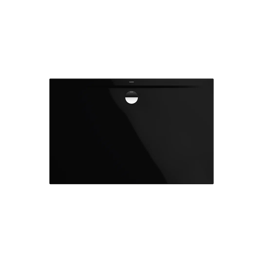 Superplan Zero 1800 x 900 mm Steel Enamel Shower Tray - Black