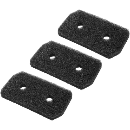 vhbw 3x Foam Pad Filter compatible with Siemens iSensoric WT45H291FG/03, WT45H291FG/04, WT45H2D0CH/01 Tumble Dryer Replacement Filter-Set
