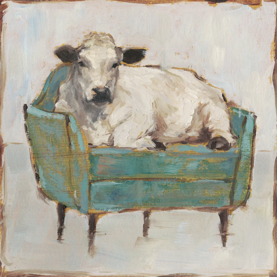 Moo-Ving In I by Ethan Harper - Print
