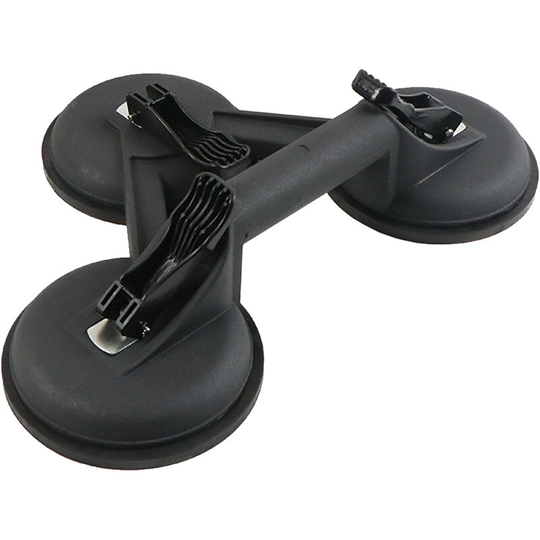 Superseller - Glass Suction Cups Heavy Duty Aluminum Alloy Glass Suction Cup Lifter with Thick & Large Rubber Pad for Lifting Moving Glass Ceramic