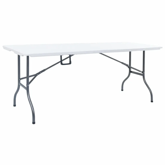 Abdikarim Folding Powder Coated Steel Buffet & Console Table