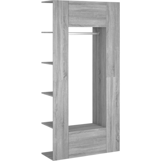 Hallway Cabinets 2 pcs Grey Sonoma Engineered Wood Vidaxl Grey