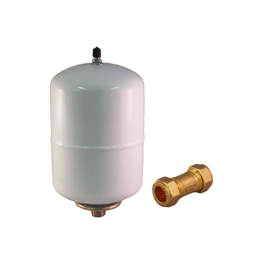 Expansion Vessel & Check Valve Water Heater Kit AQ2 Alternative - ZIP
