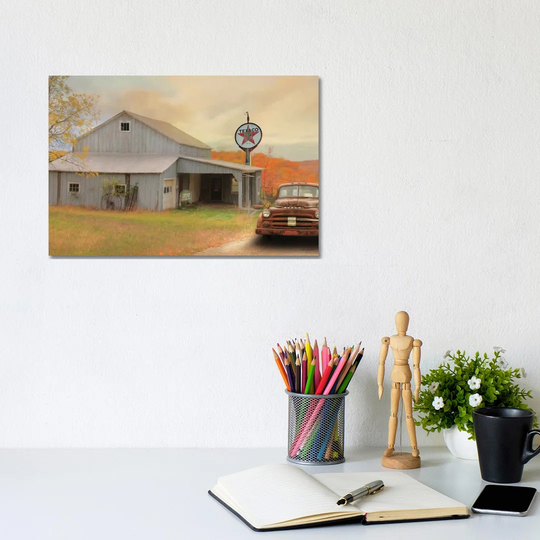 The Old Station by Lori Deiter - Print