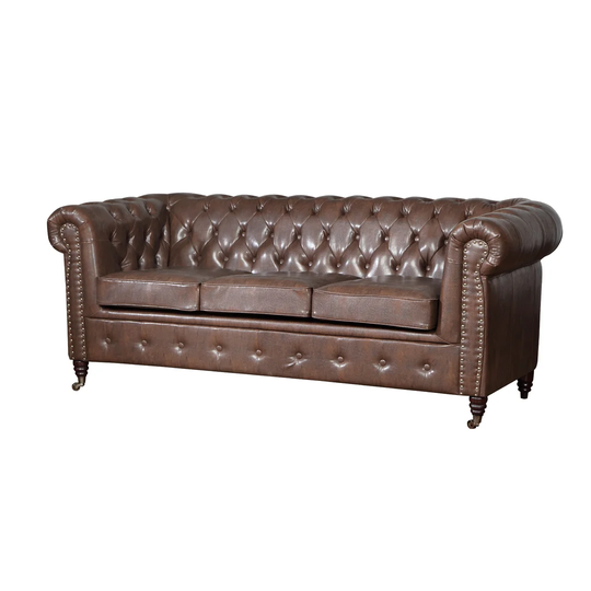 Batch 3 Seater Chesterfield Sofa