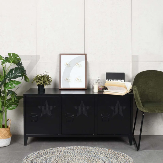 Future Tense Steel 3 - Door Accent Cabinet