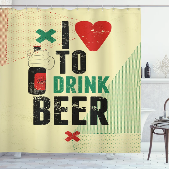 Berniya Polyester Shower Curtain Set