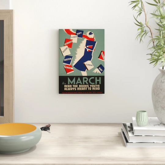 'Vintage WPA March' Vintage Advertisement