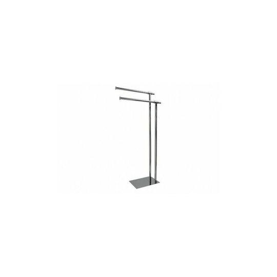 Classic Towel Holder - 880mm High - Chrome - 5669CH - Chrome - Miller