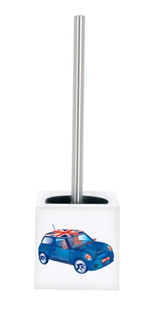 Mini Free Standing Toilet Brush and Holder