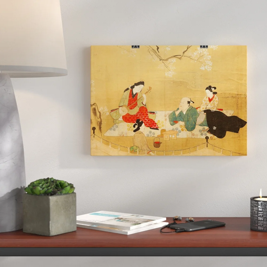 "Cherry Blossom Japanese Oriental" Graphic Art