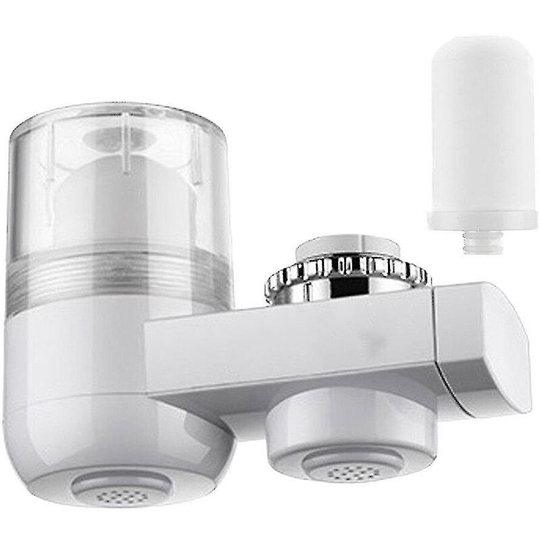 Sunflowergb - Kitchen Household Carbon Faucet Tap Water Cleaning Filter (White)