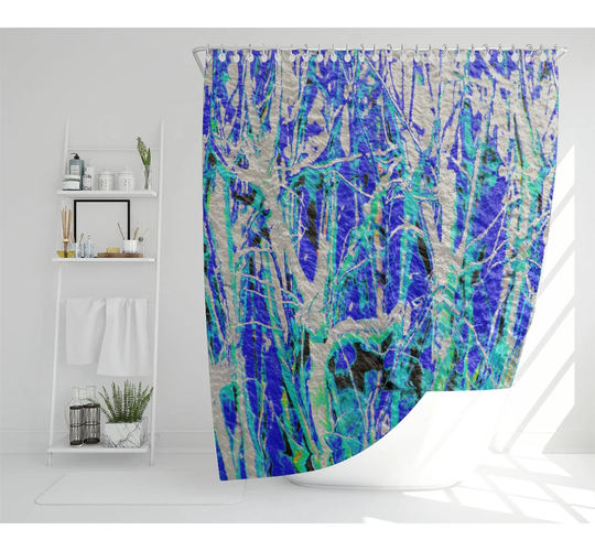 Thames La Paris Designer Shower Curtain