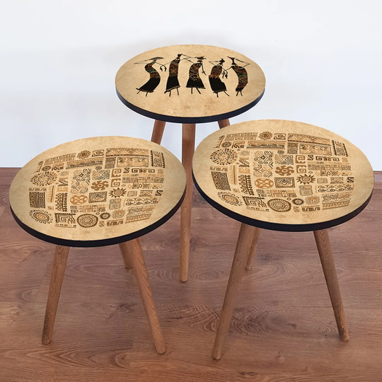 Almaraz 3 Piece Nest of Tables