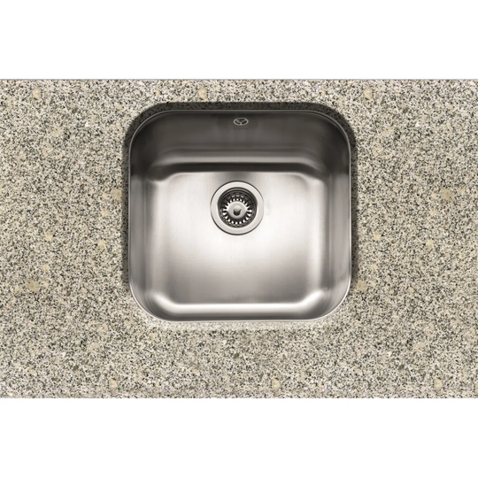 Form 43.4cm x 42cm Single Bowl Undermount Kitchen Sink