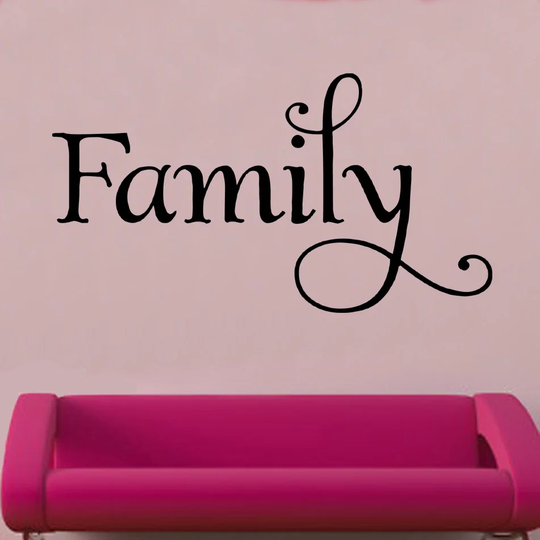 Family Quote Decal Vinyl Wall Sticker