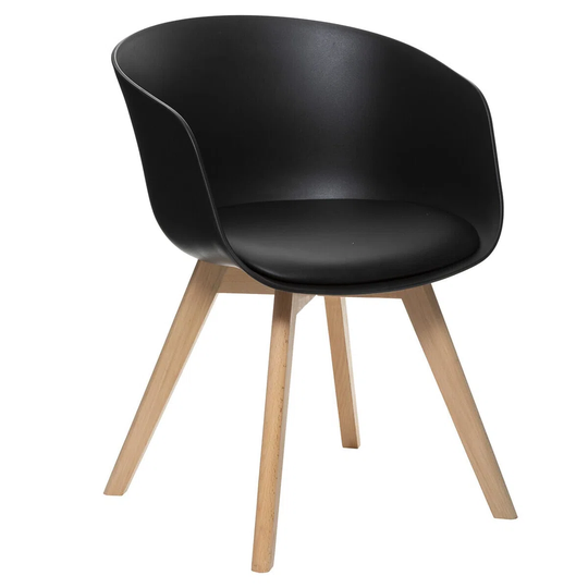 Armchair "Baya", Black