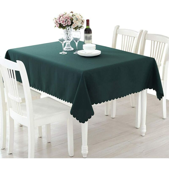 Household Tablecloth Thicken Solid Color Tablecloth Rectangular Conference Tablecloth Office Tablecloth Coffee Table Tablecloth Restaurant Tablecloth