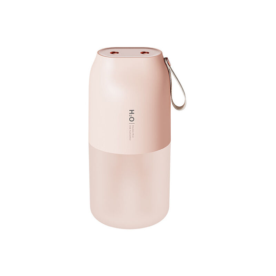 Perleraregb - 300MLUSB Portable Car Dual Spray Humidifier Home Office Desk Humidifier (Pink)