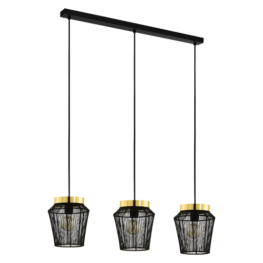Kerwin 3-Light Kitchen Island Bell Pendant
