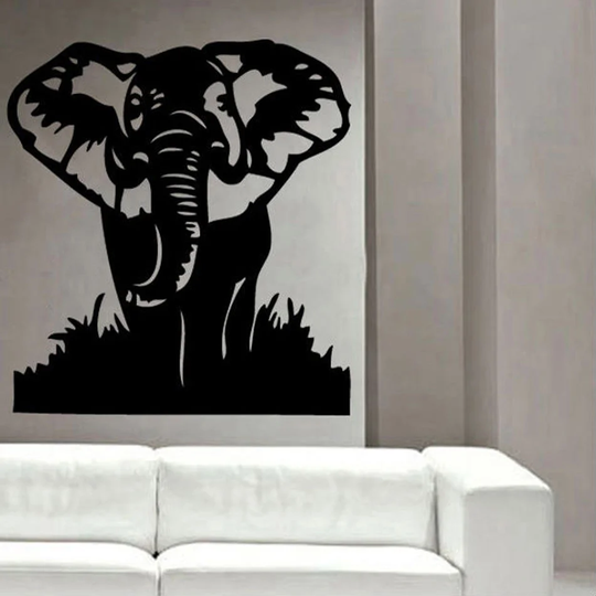 African Elephant Wall Sticker