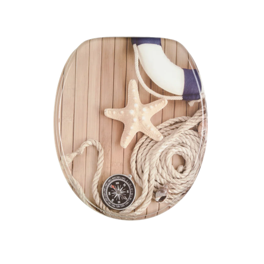 Maritime Soft Close Elongated Toilet Seat