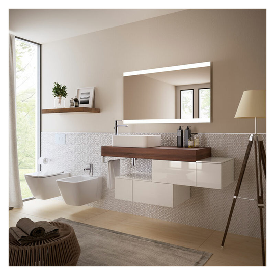 Ideal Standard Bathroom Mirror with Sensor Light and Anti-Steam 700mm h x 1200mm w