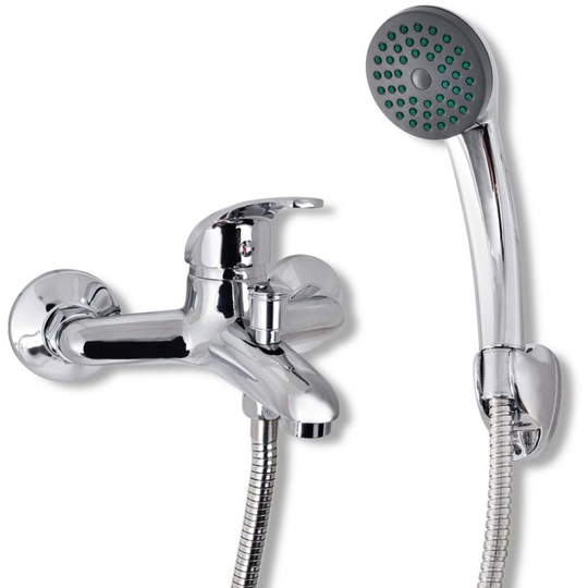Bath Shower Mixer Tap Kit Chrome VD03728 - Hommoo
