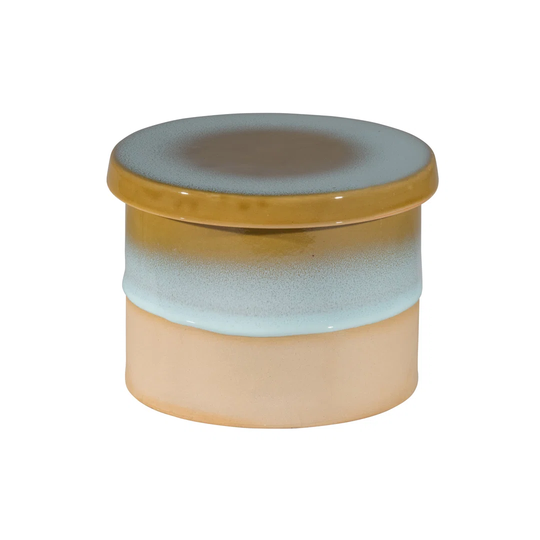 Kyani Packet Pot Ceramic Caramel 10X14cm