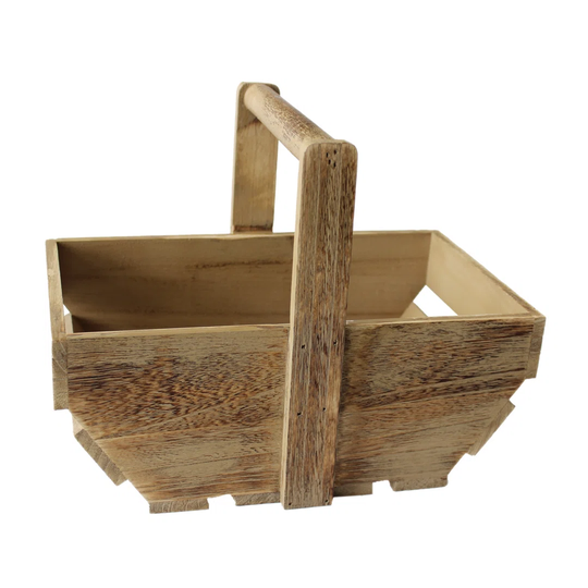 Treadway Medium Oak Effect Wooden Trug