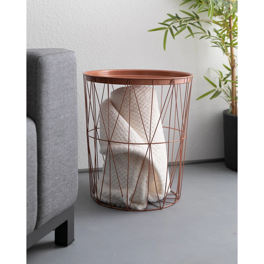 Valade Round 40Cm L Outdoor Side Table