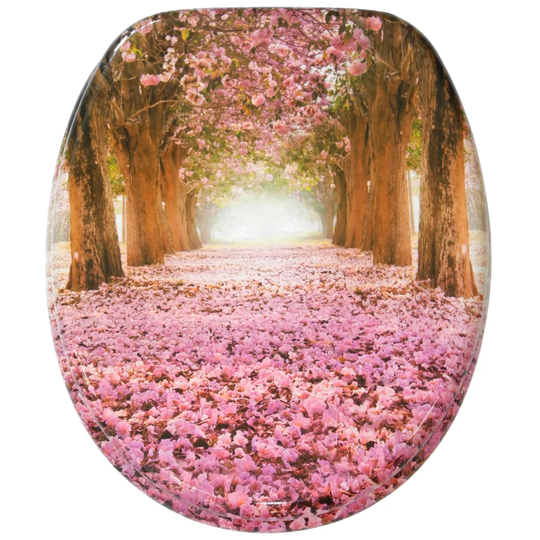 Romantic Soft Close Elongated Toilet Seat