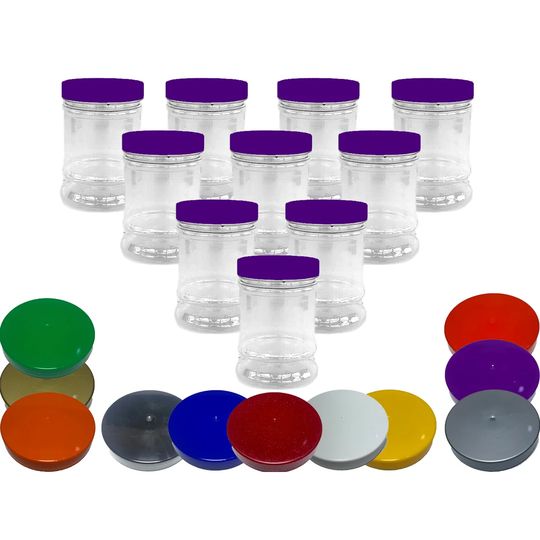 Victorian Style Plastic 380ml Storage Jar