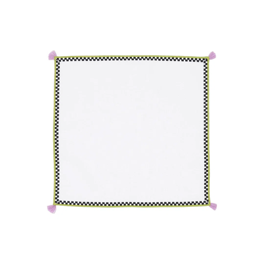 Fryman Polka 2 Piece Linen Napkin Set