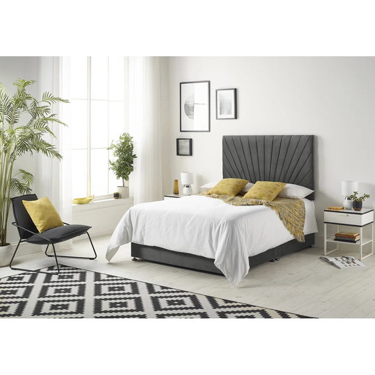SantaMarina Platinum Twed Divan Bed