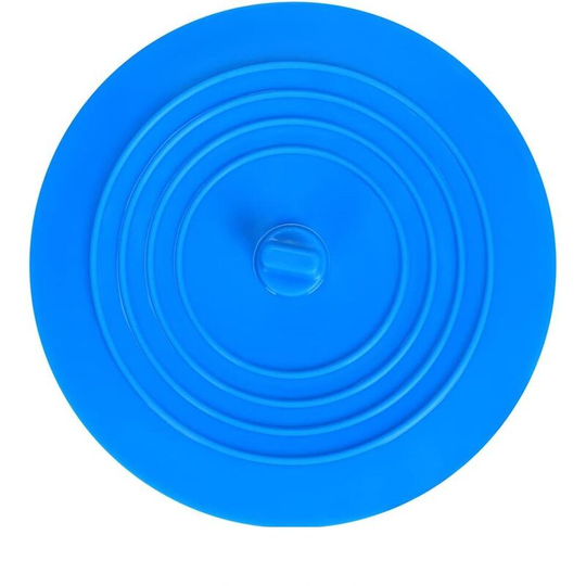Drain Stopper, 15cm Universal Silicone Rubber Tub Stopper Drain Plug Cover for Kitchen Bathroom Sink Bathtub Drain Cover, Travel Silicone Rubber