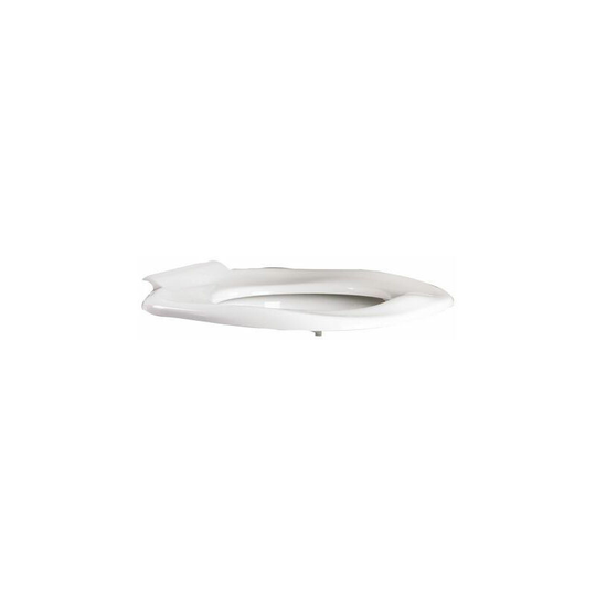 White Ergonomic Toilet Seat excluding Cover - AKW