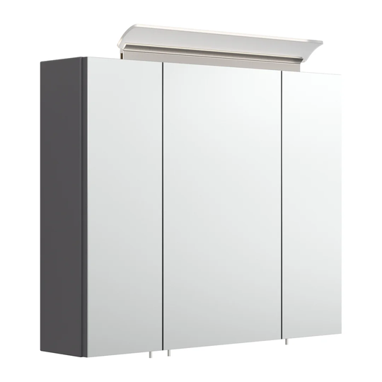 Avelar 75cm x 62cm Surface Mount Mirror Cabinet with Lighting